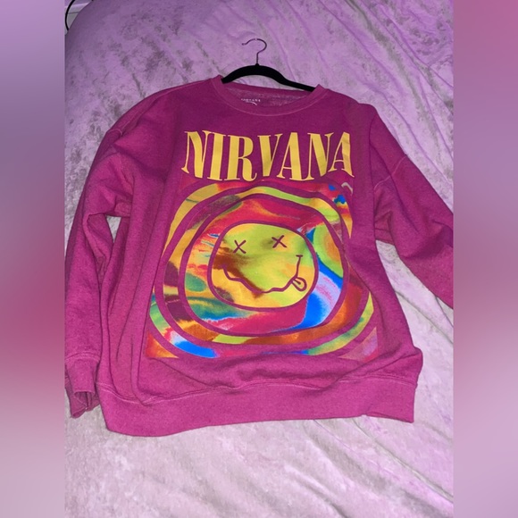 Urban Outfitters Tops - Urban Outfitters Nirvana Sweatshirt